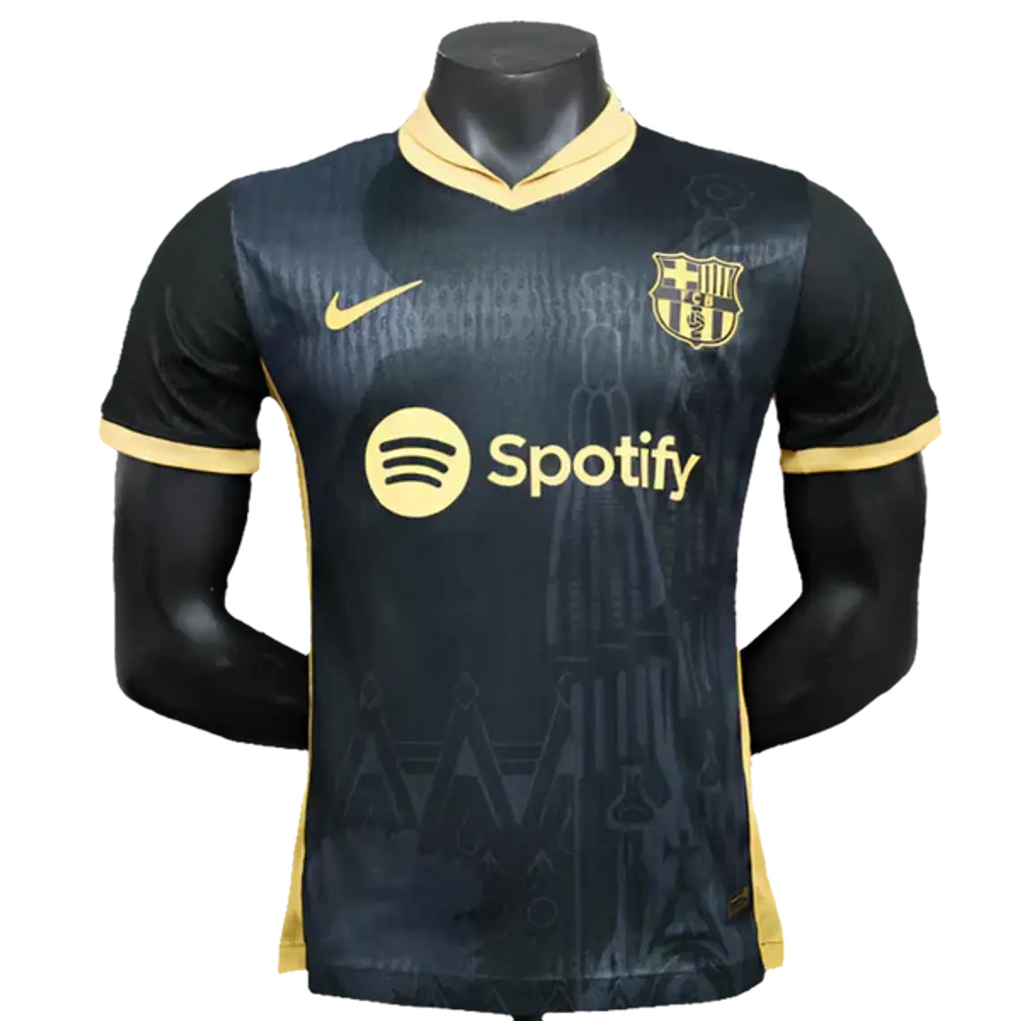 Camisa Barcelona 25/26 Especial - Preto - Versão Jogador 1