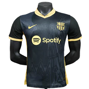 Camisa Barcelona 25/26 Especial - Preto - Versão Jogador
