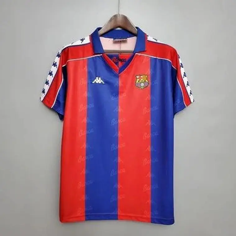 Camisa Barcelona Retrô 1992/1995 Azul e Vermelha - Kappa 1
