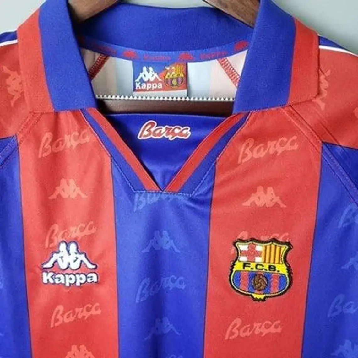 Camisa Barcelona Retrô 2005/2006 Amarela - Kappa 3