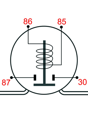 Relay solenoide de partida GM/FORD 12V