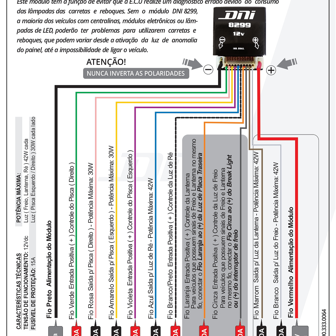 Modulo interfaz Can bus para luces de carros y remolques 2