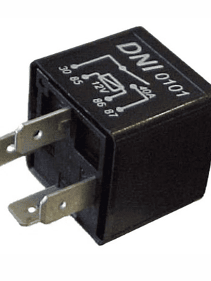 Relé aux 12v, 40 amp, 4 terminales invertidos 0101