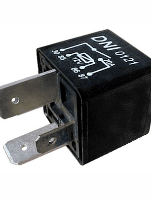 Relé aux 12v, 70 amp, 4 terminales (2 de 9,5mm) 0121