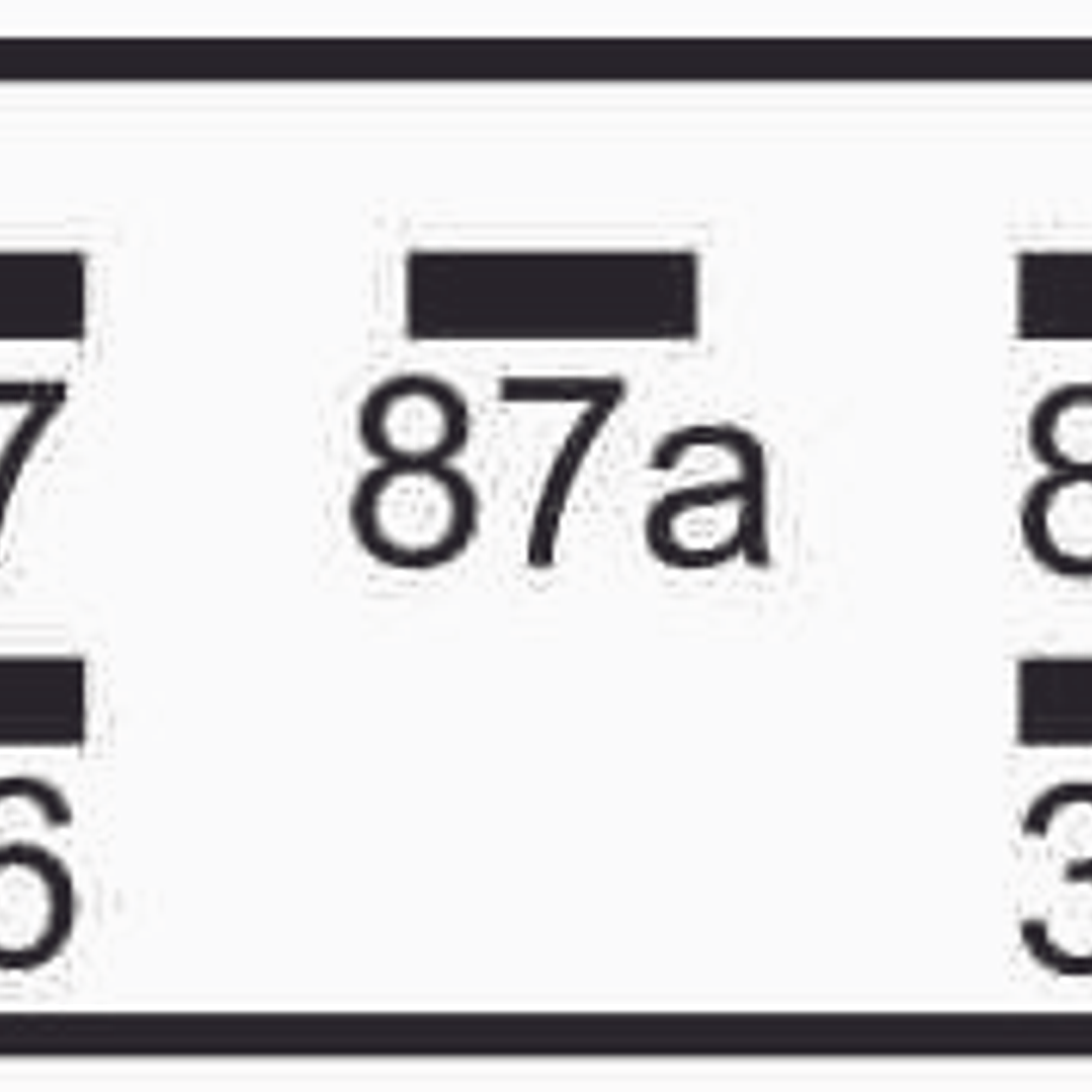 Mini Relé aux, 12v, 30-20 amp, 5 terminales tipo aguja 8112 2