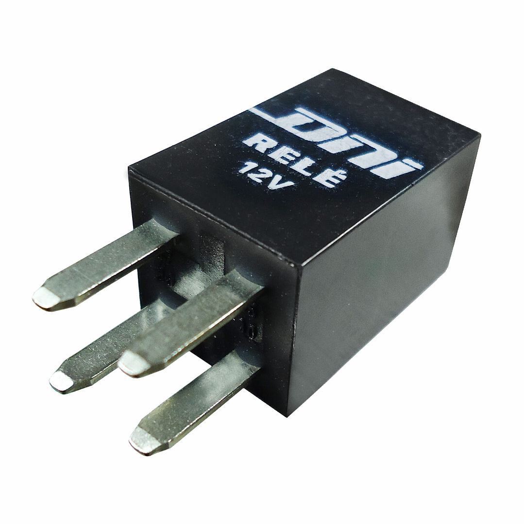 Micro Relé  aux 12v, 4 terminales tipo aguja  8124 1