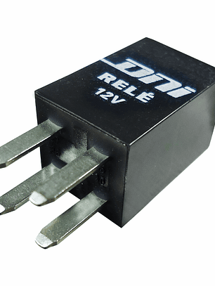 Micro Relé  aux 12v, 4 terminales tipo aguja  8124