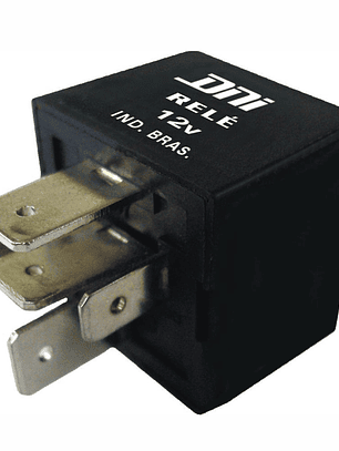 Relé aux reversor 12V 60/80 amp, 5 terminales (3 largos)  8122