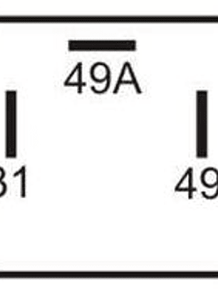 Flash alta potencia, 12v 500w, 3 terminales con soporte  0212-S3