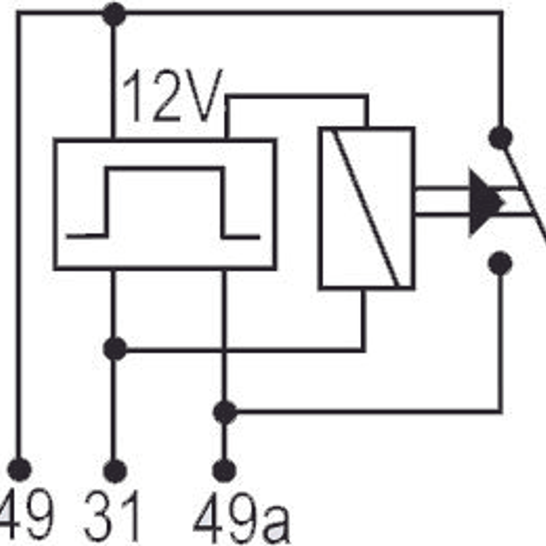 Flash alta potencia, 12v 500w, 3 terminales con soporte  0212-S3 3