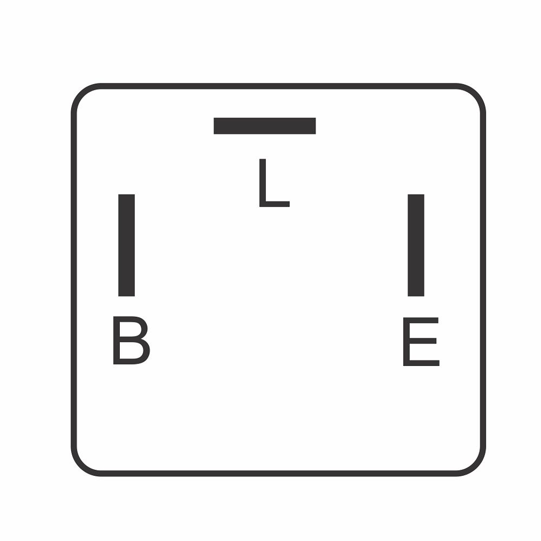 Relé intermitente Terminales Invertidos 12V, 3 terminales  1126 2