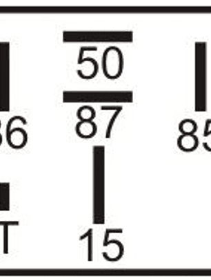 Relé Temporizador Partida en Frio 12V, 6 terminales   0319
