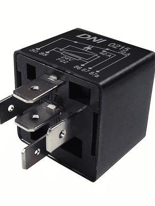 Relé 24v 40-30 amp, 5 terminales  0215