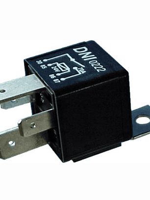 Relé aux universal 24v, 70 amp, 4 terminales (2 de 9,5mm)   0222