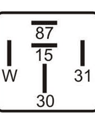 Relé Automatizador de Freno de motor 24V, 5 terminales  0829