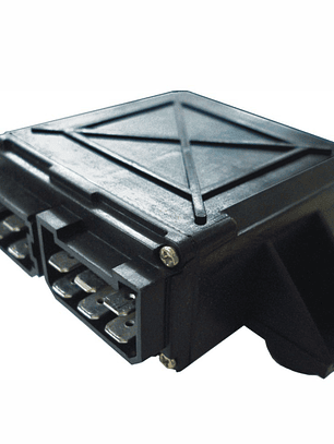 Relé intermitente 24V, 10 terminales con soporte  0820