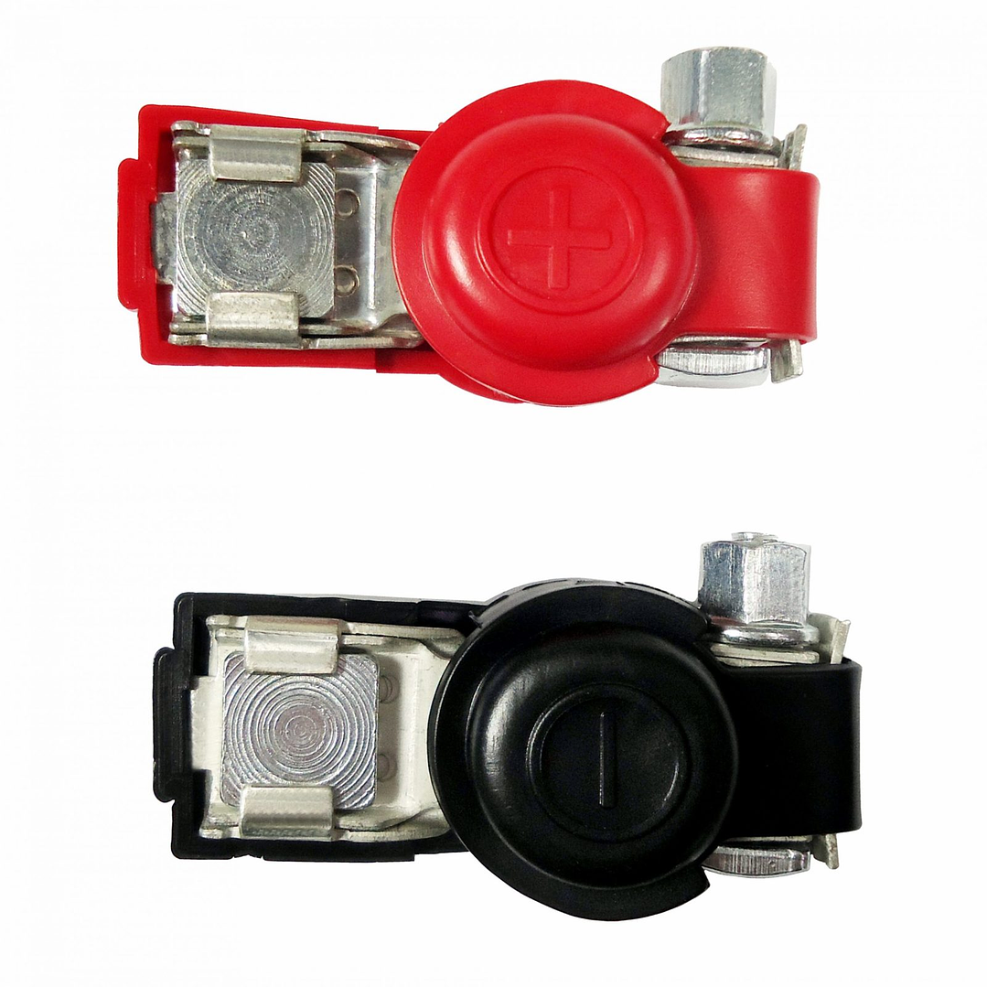 Terminal de batería automotriz con aislador  7573 1