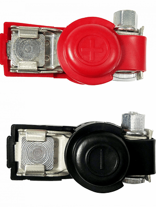 Terminal de batería automotriz con aislador  7573