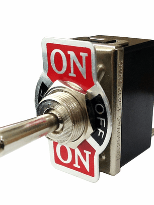 Interruptor 3 posiciones 500W, 6 terminales 2075