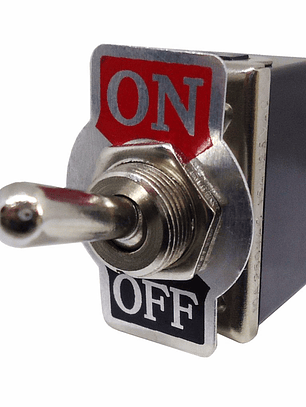 Interruptor 2 posiciones 500W, 4 terminales (ON/OFF) 2076