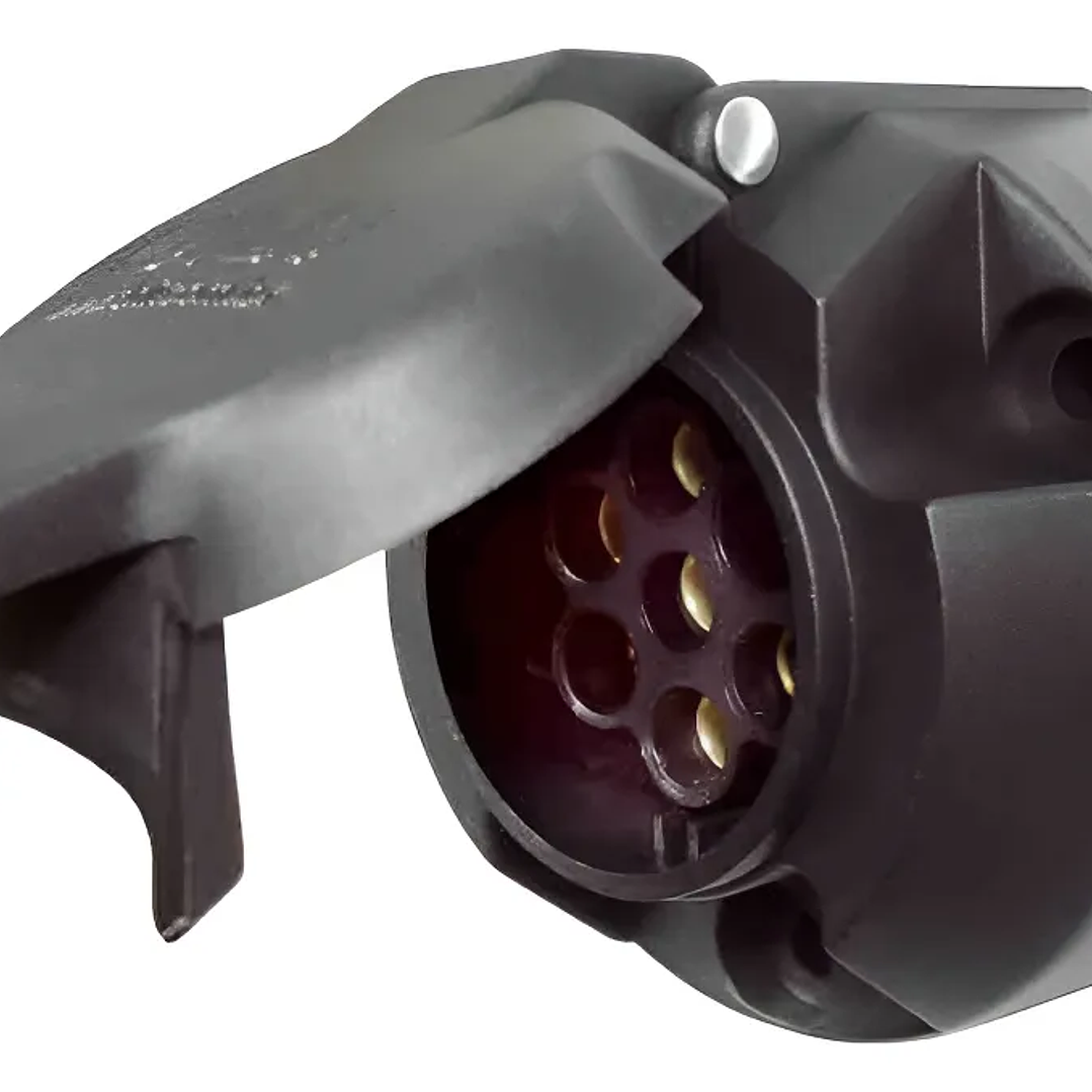 Enchufe de carro Europeo de 7 polos hembra, Plastico 8375 1