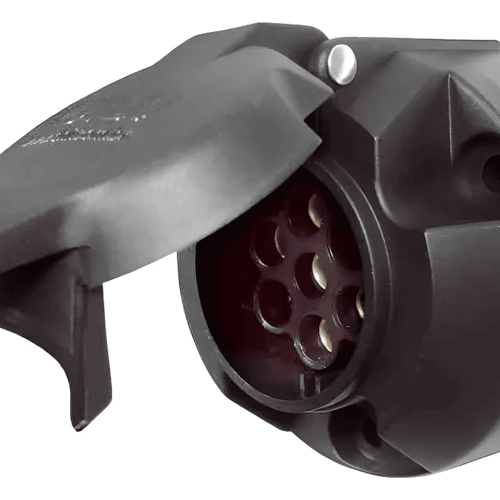 Enchufe de carro Europeo de 7 polos hembra, Plastico 8375 1