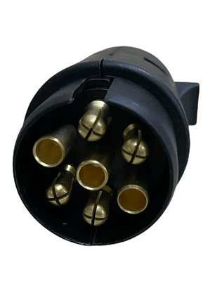 Enchufe de carro Europeo de 7 polos macho, Plastico 8376