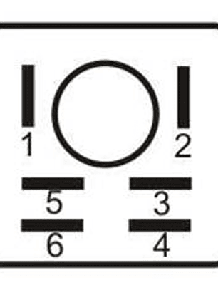 Relay aux universal 12V 2x25A, 6 Terminales. Nissan 8103