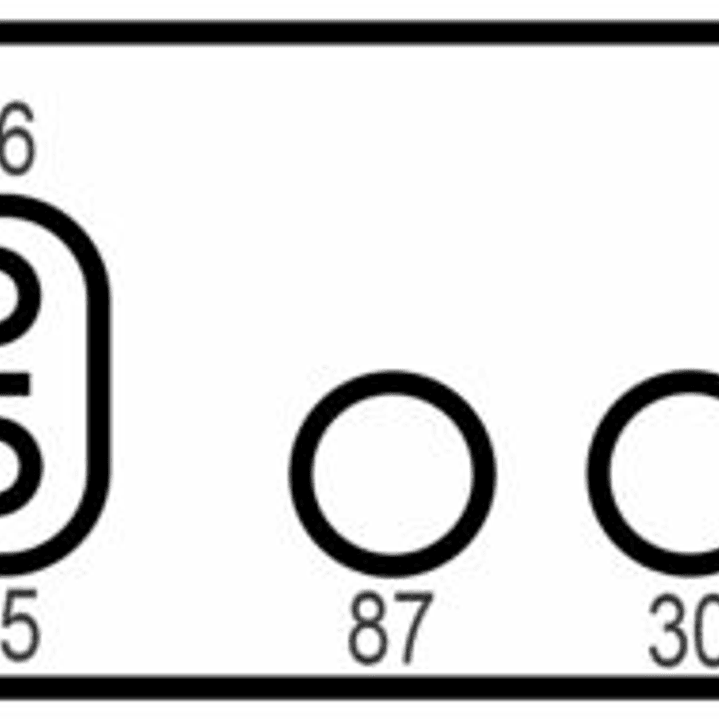 Réle precalentamiento Bujias incandescentes 12V 150A 4 terminales 8561 2