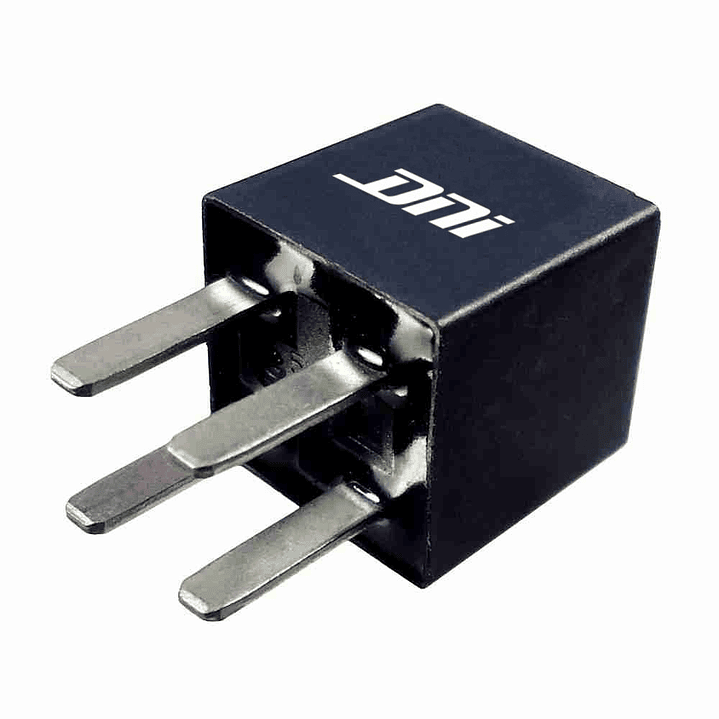 Mini Relé aux 12V 20A, 4 terminales tipo aguja sin soporte  8205 1