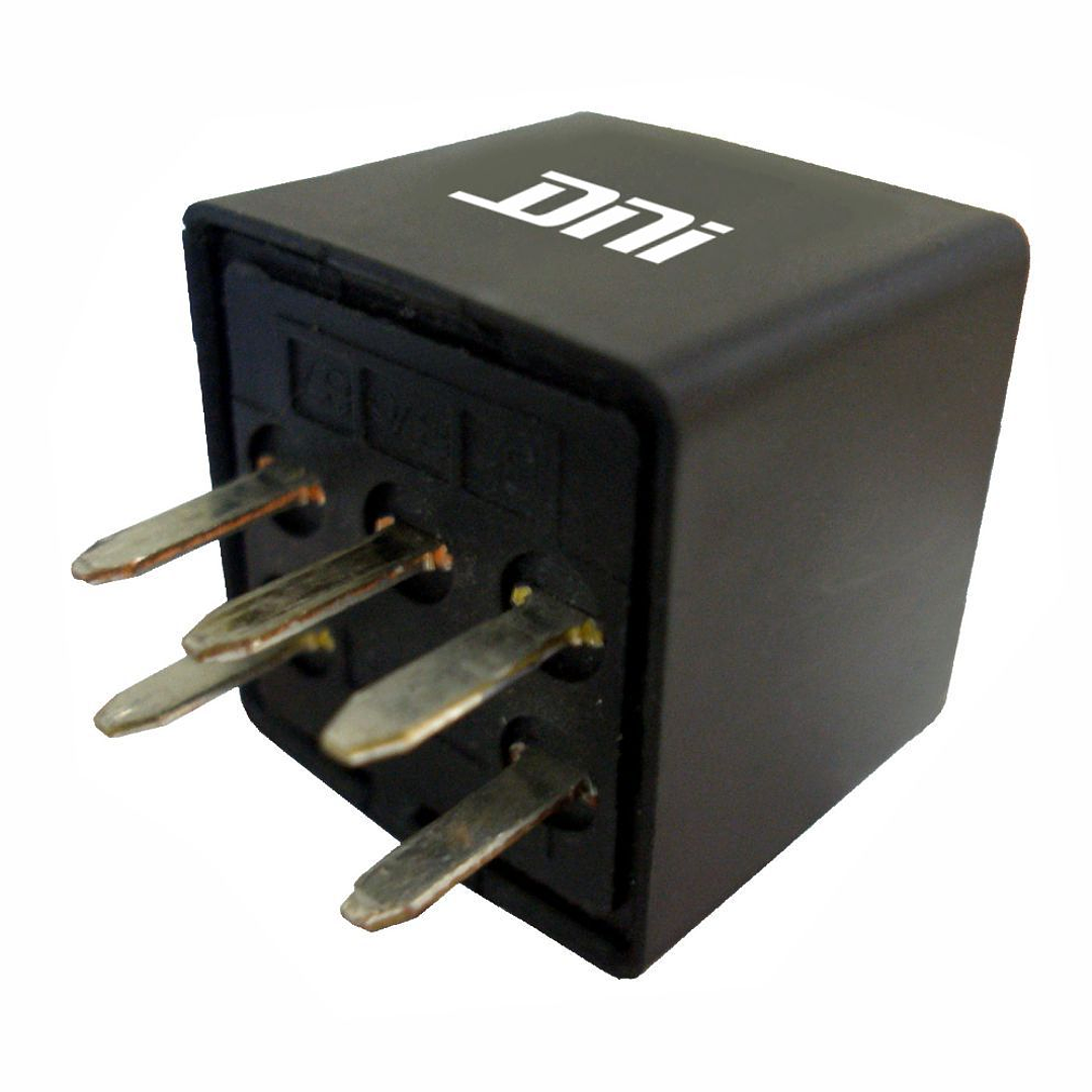 Relé aux reversor 12V  30/40 A, 5 terminales tipo aguja  8119 1