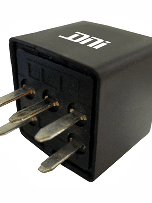 Relé aux reversor 12V  30/40 A, 5 terminales tipo aguja  8119