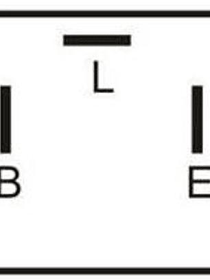 Relé intermitente 12V, 3 terminales Mitsubishi/Hyundai/Kia