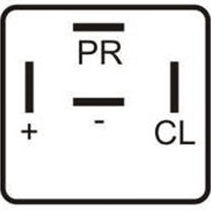 Relé intermitente 12V 4 terminales Fiat/Renault  1117 2