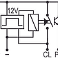 Relé intermitente 12V 4 terminales Fiat/Renault  1117 - Miniatura 3