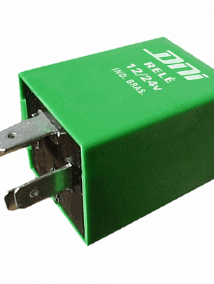 Relé intermitente Hibrido 12/24V para luces halogenas y led. 500W, 4 terminales  1102