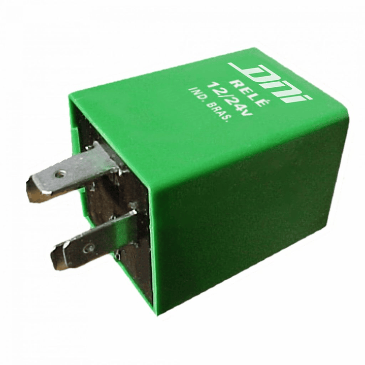 Relé intermitente Hibrido 12/24V para luces halogenas y led. 500W, 4 terminales  1102 1