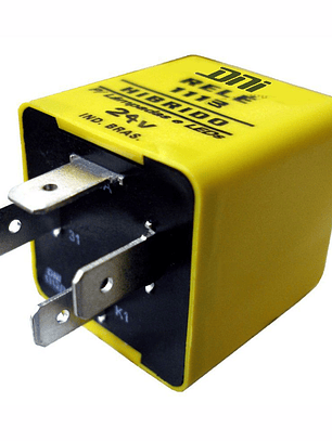 Relé intermitente 24V, 240W 4 terminales para ampolletas halogenas y led  1113