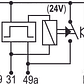Relé intermitente 24V, 240W 4 terminales para ampolletas halogenas y led  1113 - Miniatura 3
