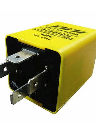 Relé intermitente 12V 120W,  4 terminales para ampolletas halogenas y led   1115