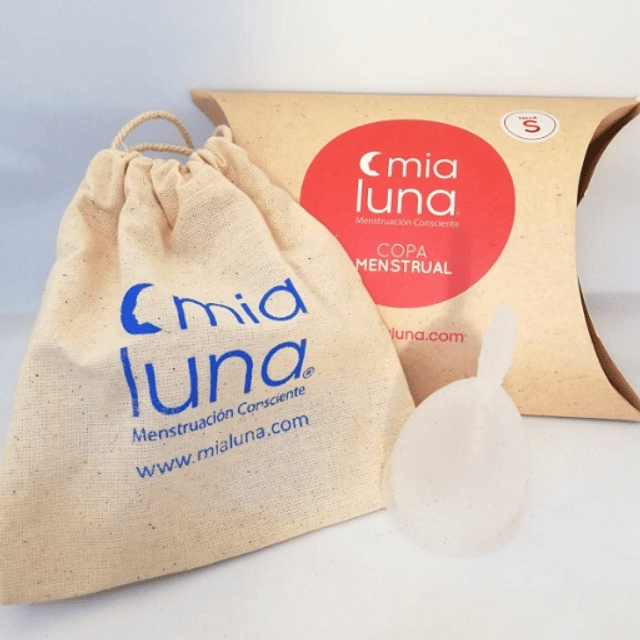 Copa menstrual Mia Luna Blanca