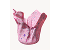 Macetero plástico reciclado rosado