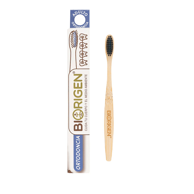 Cepillo dental de bambú ortodoncia