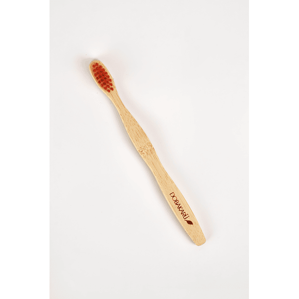 Cepillo bambú infantil cerdas suaves 6