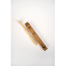 Cepillo Dental De Bambú Cerdas Suaves Origen Vegetal ecológico