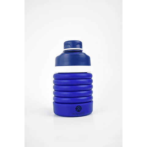 Botella plegable 550 ml Dobakaru / libre de Bpa / Fácil de transportar/ Reutilizable