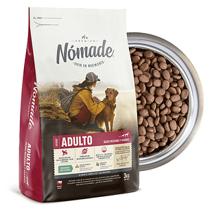 Alimento Premium Nómade Perro adulto Raza Grande y Mediana Mix de sabor Formato 20kg