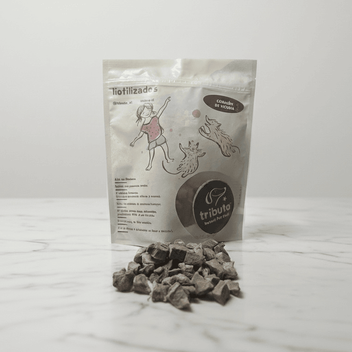 Snack Premium Tributo Corazón de vacuno 100gr 1