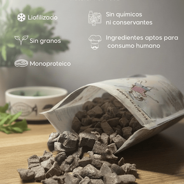 Snack Premium Tributo Corazón de vacuno 100gr 3