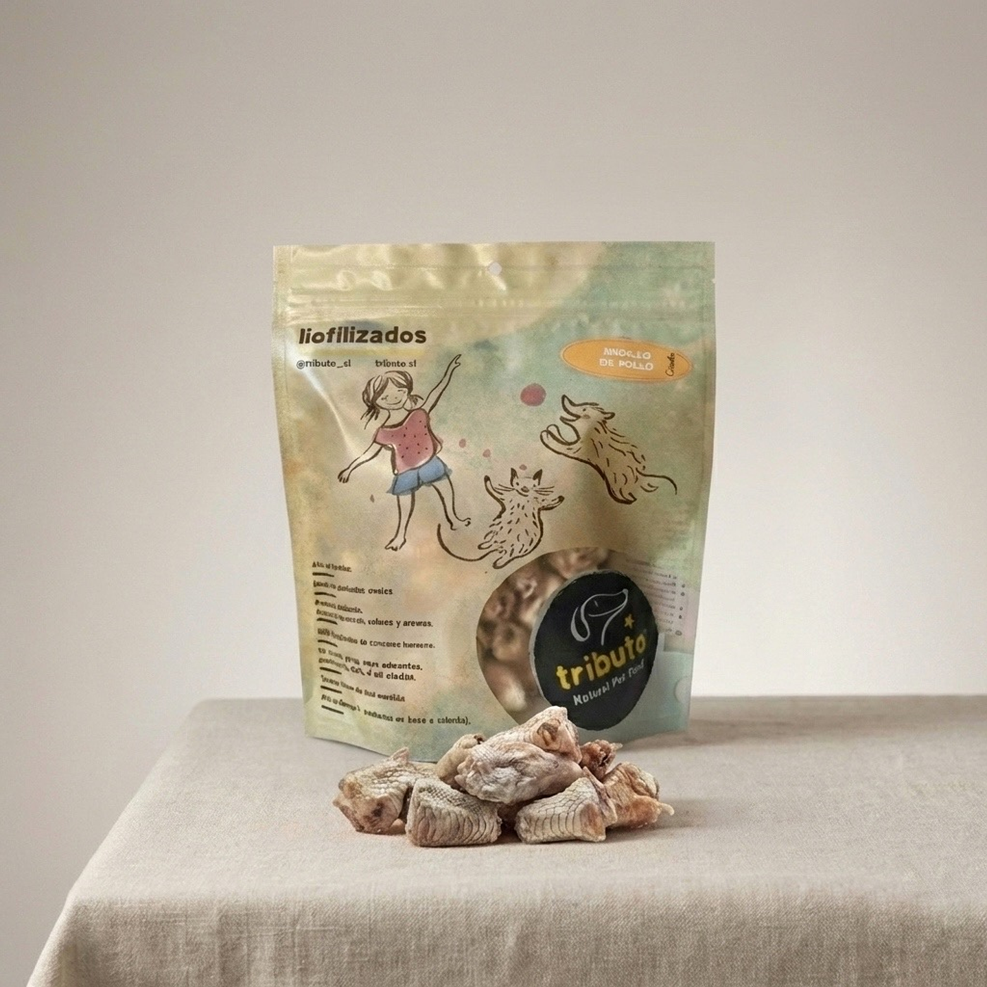 Snack Premium Nudillos de Pollo 100gr 2